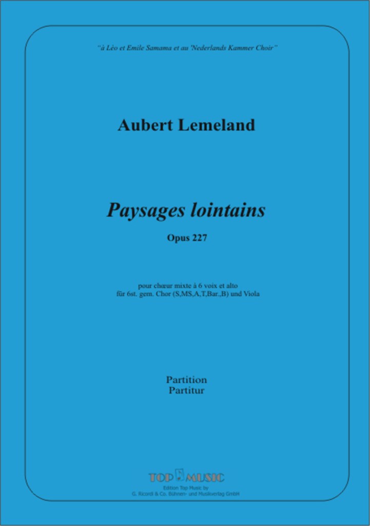 Paysages lointains op 227